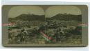 清末民国立体照片---清代香港莦箕湾一带的山上俯瞰港湾全貌老立体照片，泛银。莦箕湾现在还有，在港岛东区，位于西湾河与杏花村中间，只是景色和照片中的大相迳庭了，在此藉以怀念这110年前的香港莦箕湾。