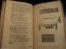 1722年出版《建筑工事：清洗的细则和规划》14黑白版画，皮面 精装