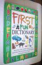 First Fun Dictionary（ First Fun）精装大版本原版外文书