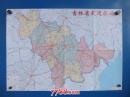 2016吉林省交通旅游图-9地级市城区图-对开地图