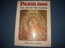 PARIS 1900-THE ART OF THE POSTER-关于海报艺术方面-大8开