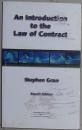 原版 An Introduction to the Law of Contract by Stephen Graw