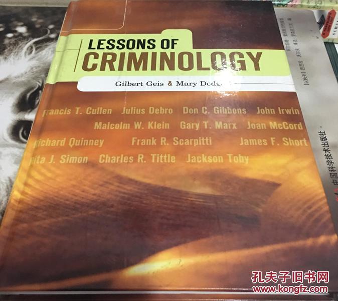 Lessons of Criminology