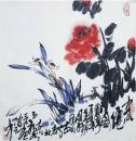 师承派画家、鉴赏家张国祥先生书画作品《贵仙图》