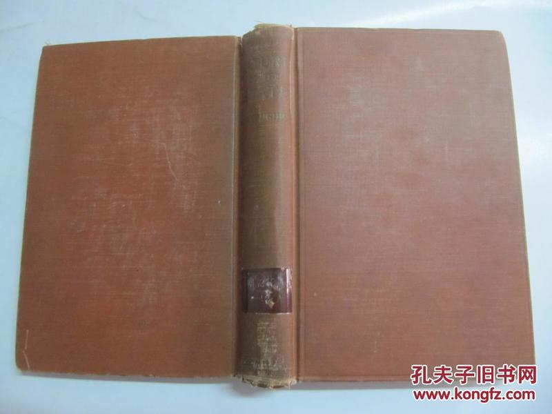 民国外文原版 THE NATURE OF THE STATE 1928年32开精装