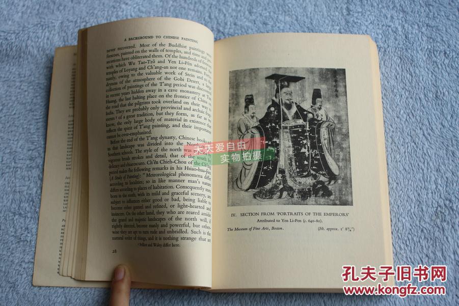 英文原版A background to Chinese Painting 中国古代绘画背景纵论