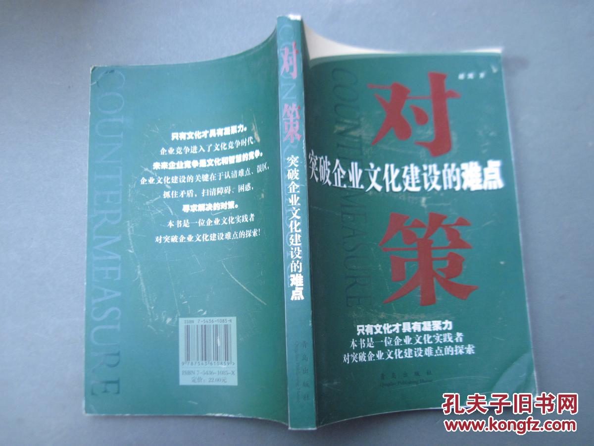 对策——突破企业文化建设的难点