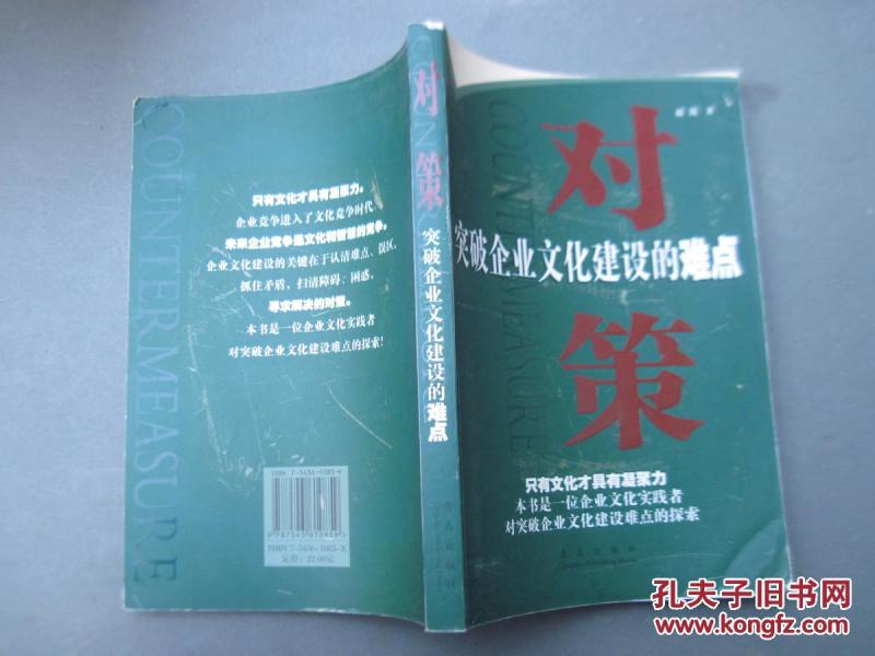 对策——突破企业文化建设的难点