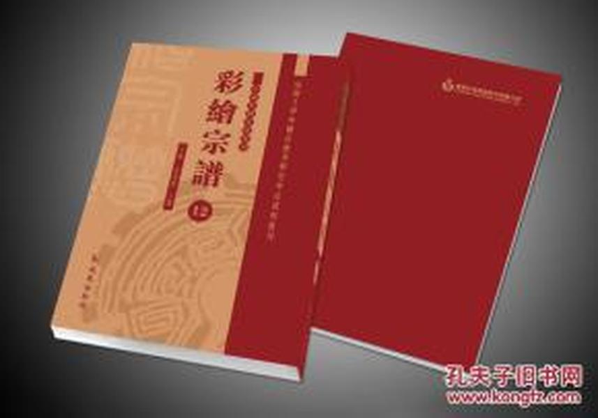 彩绘宗谱（中国珍稀家谱丛刊 16开精装 全49册 原箱装）