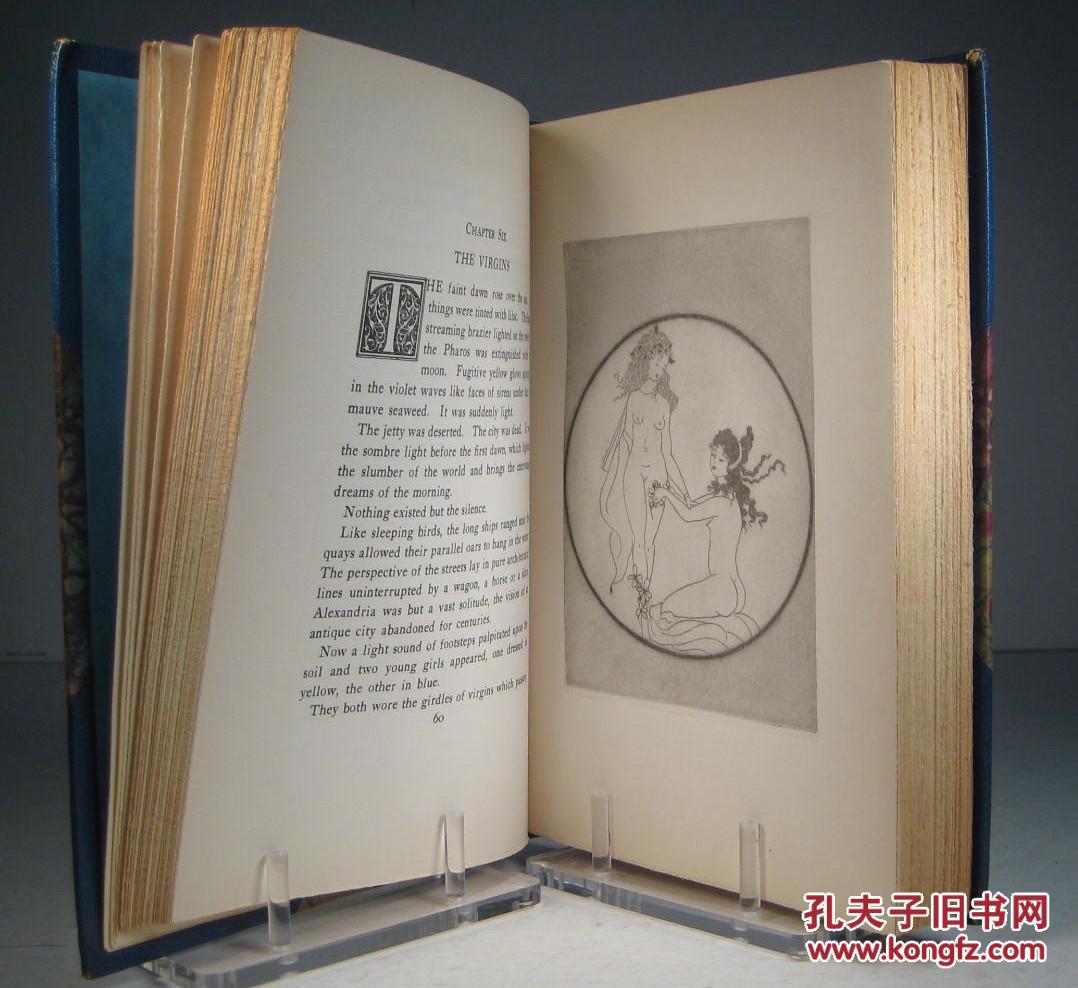 法国情色文学大师皮 皮埃尔·路易斯经典名著《阿佛洛狄忒》克拉拉泰斯情色插图 ，1926年精装 284