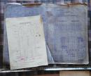 70年代卫东电炉厂图纸、报告书2件