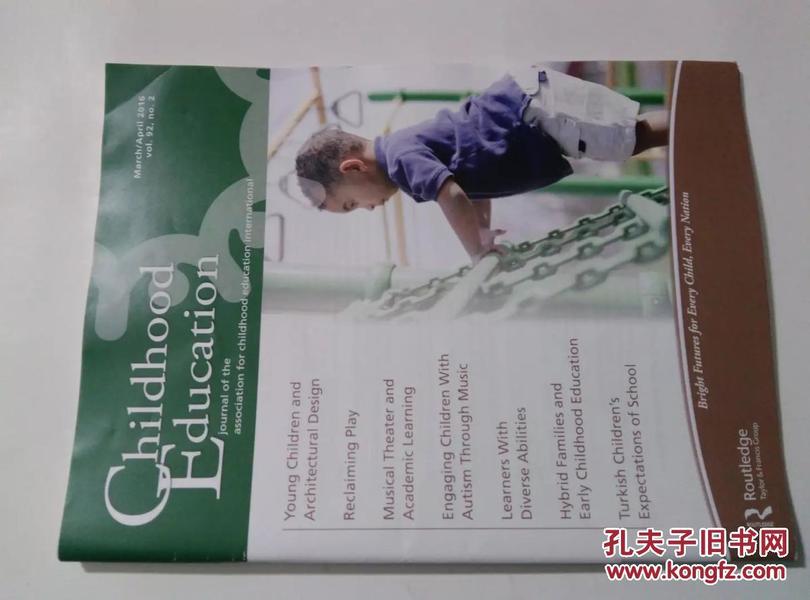 Childhood Education 幼儿儿童教育ACEI学术论文原版期刊2016/3-4