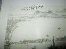 西湖：中国画一张《钱瘦铁 绘画》印刷品