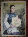 油画：高一米，宽70cm