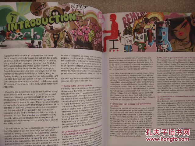 JEREMYVILLE SESSIONS:an inside look at collaborations with over 300 international artists.精装艺术书+光盘