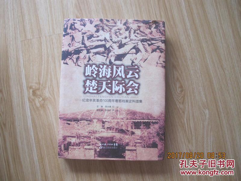 岭海风云 楚天际会-纪念辛亥革命100周年粤鄂档案史料集    大16开精装本