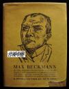 稀少本，原始版《德国 版画家马克斯·贝克曼作品集》16幅 Beckmann的版画图像，1924年出版，精装。