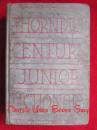 The Thorndike-Century Junior Dictionary（1935年美国英语原版 布面精装本 上书口刷红 书口拇指索引）桑代克世纪初级词典