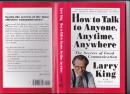 larry king.how to talk to anyone.anytime,anywhere（外文书精装）