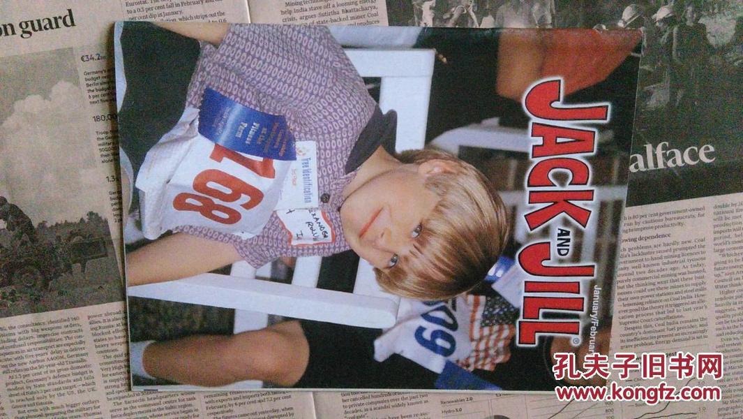 JACK AND JILL 2002年1-2月 英文原版儿童读物杂志 青少年CHILDREN'S BETTER HEALTH INSTITUTE