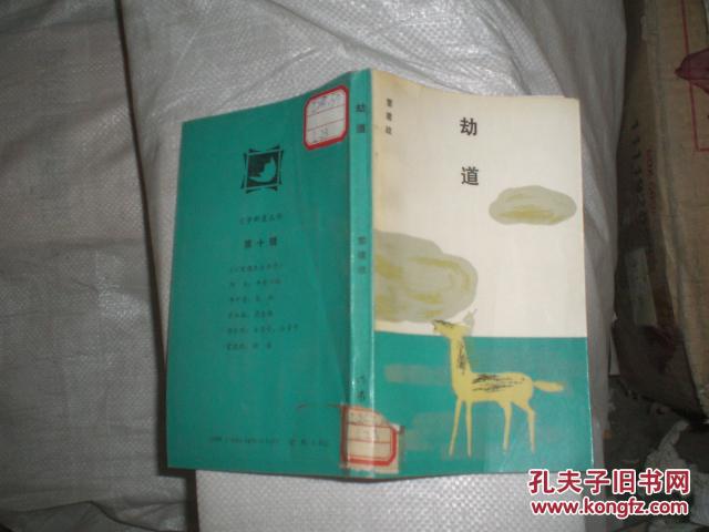 劫道（文學(xué)新星叢書）92年1版1印