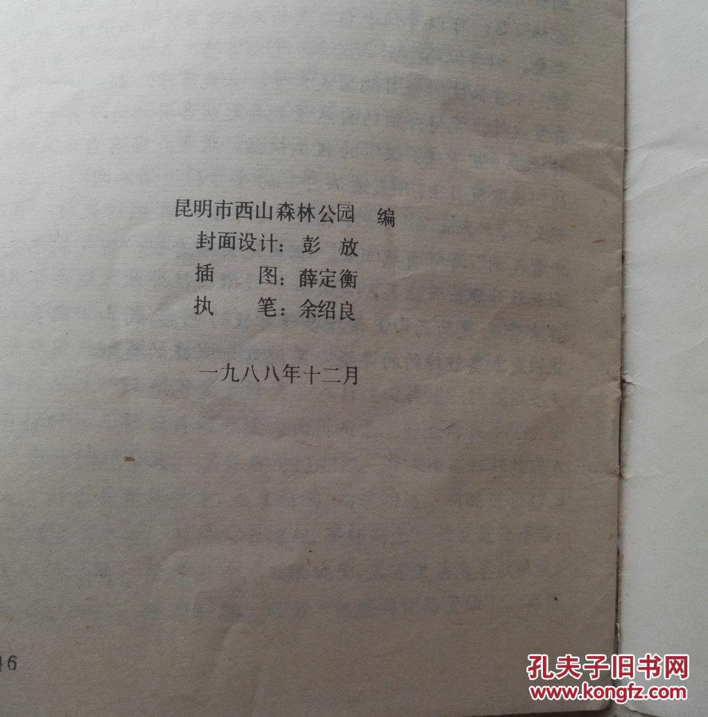 点击查看原图 《昆明西山》