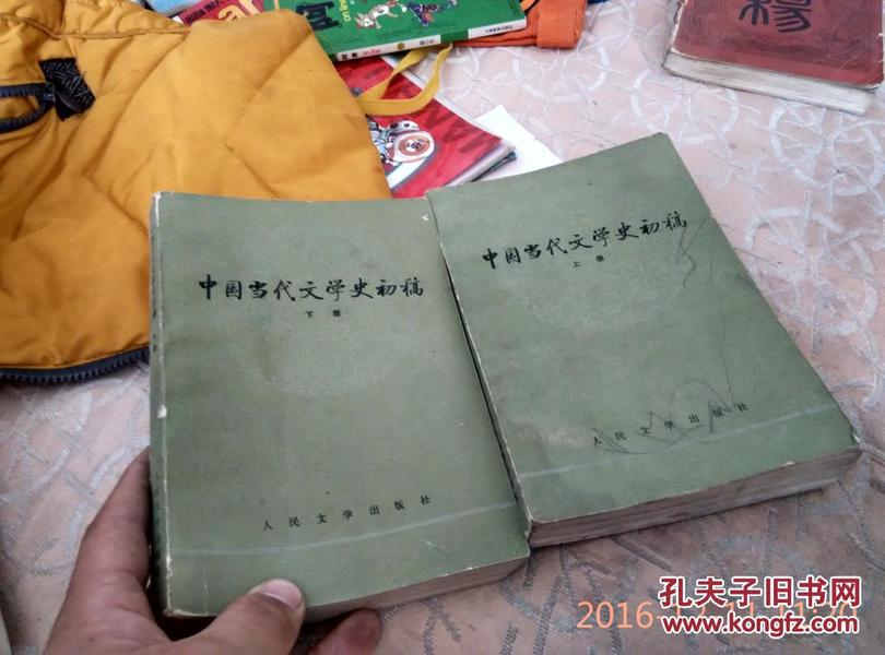 中国当代文学史初稿（上下）