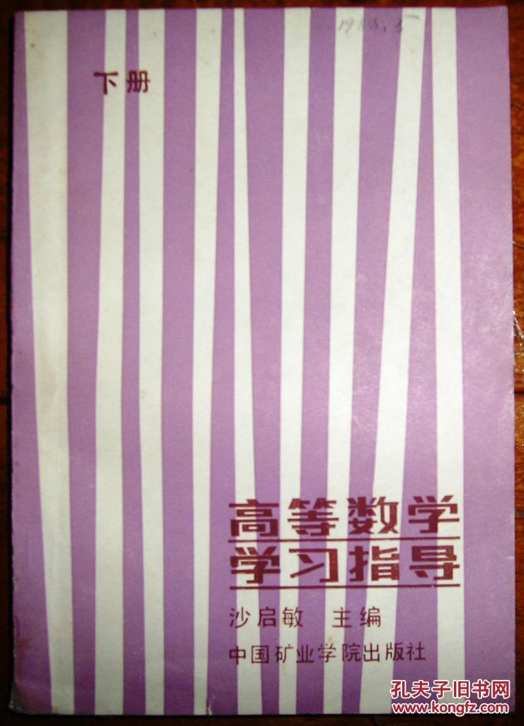 高等數(shù)學(xué)學(xué)習(xí)指導(dǎo)（下冊(cè)）