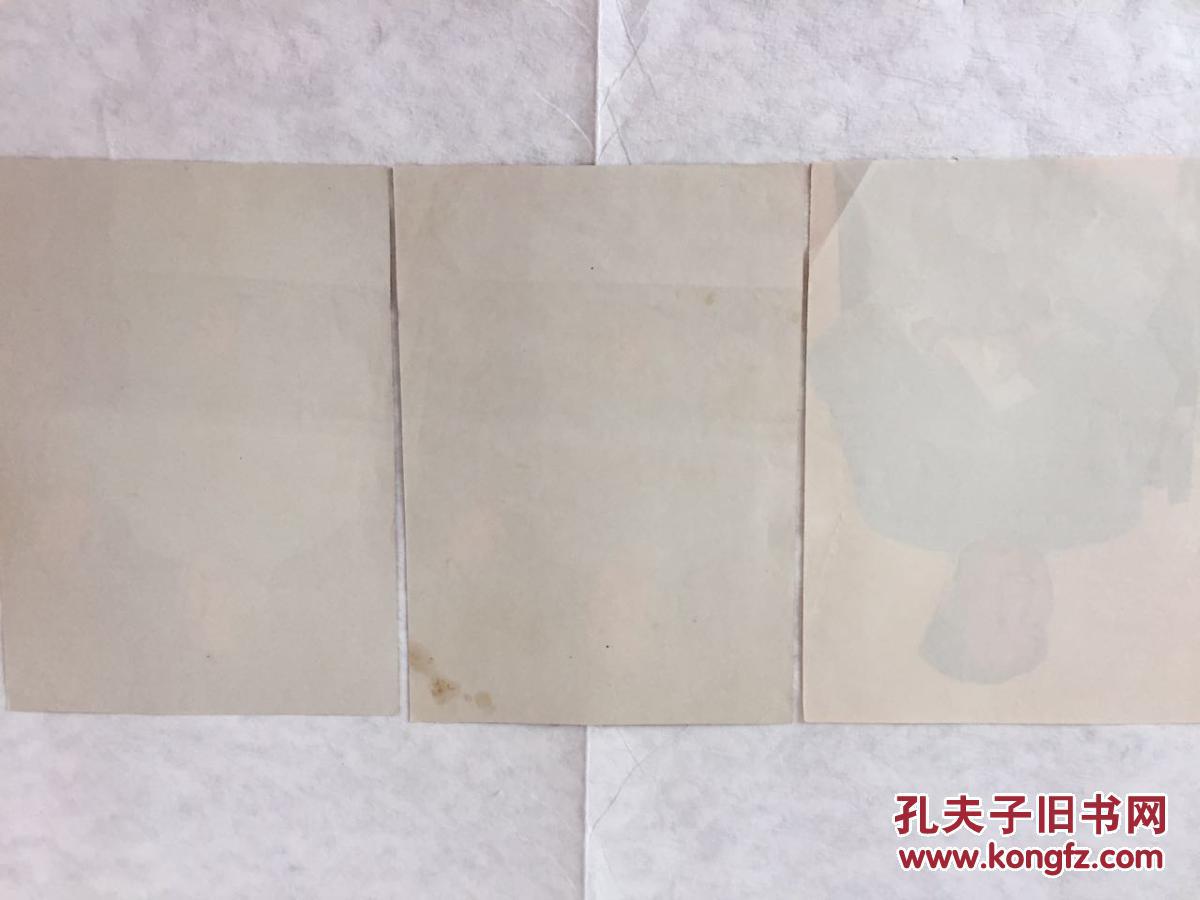 毛泽东像 3张（28*20cm）