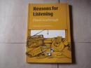 Reasons for listening