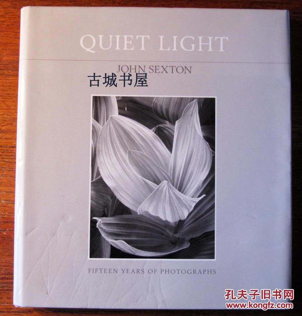稀缺《大师约翰·塞克斯顿作品：安静的光》51黑白作品，1990年出版