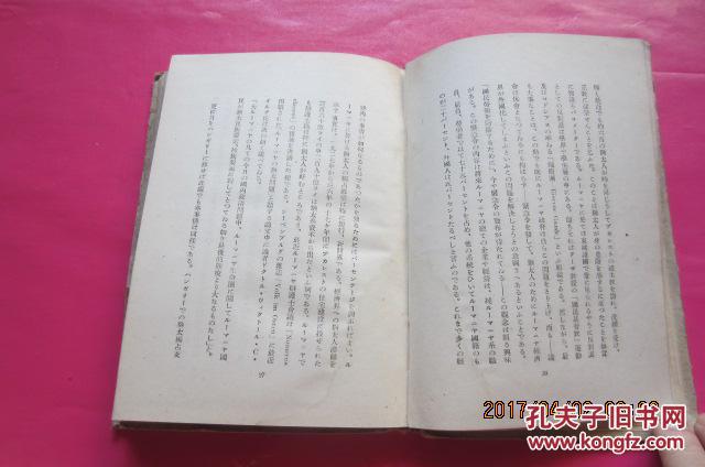 日文原版书：獨逸政治大學叢書：ナチス獨逸の人種問题