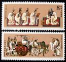 J162，孔子诞生二千五百四十周年全套2张--全新全套邮票--实物拍照--永远保真