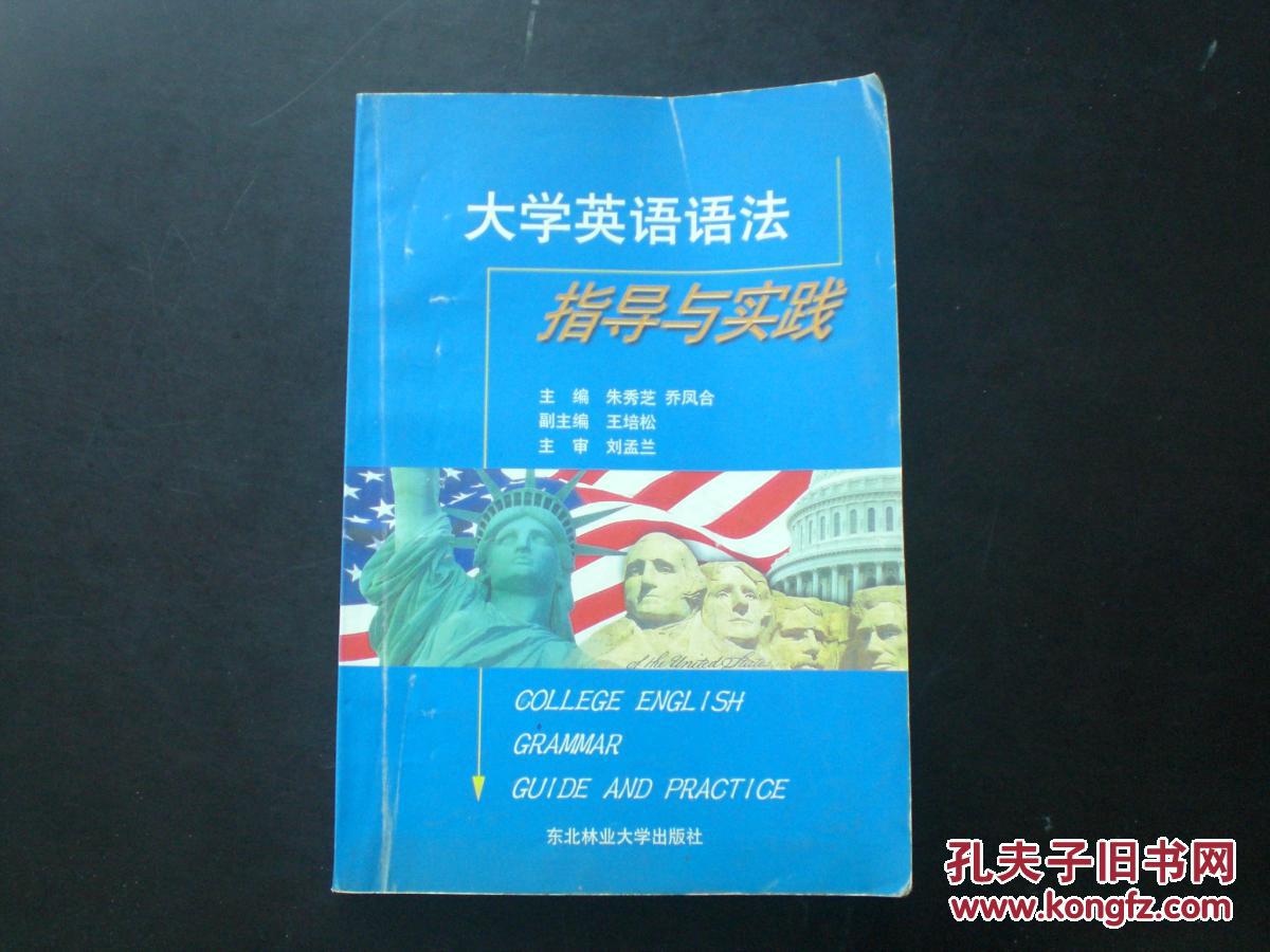 大学英语语法指导与实践   朱秀芝等  主编   东北大学出版社  八五品
