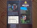 MIKADO MOTOR HOTEL美国洛杉矶天皇汽车饭店 80年代 长8开折页 英文版 饭店周边交通图。