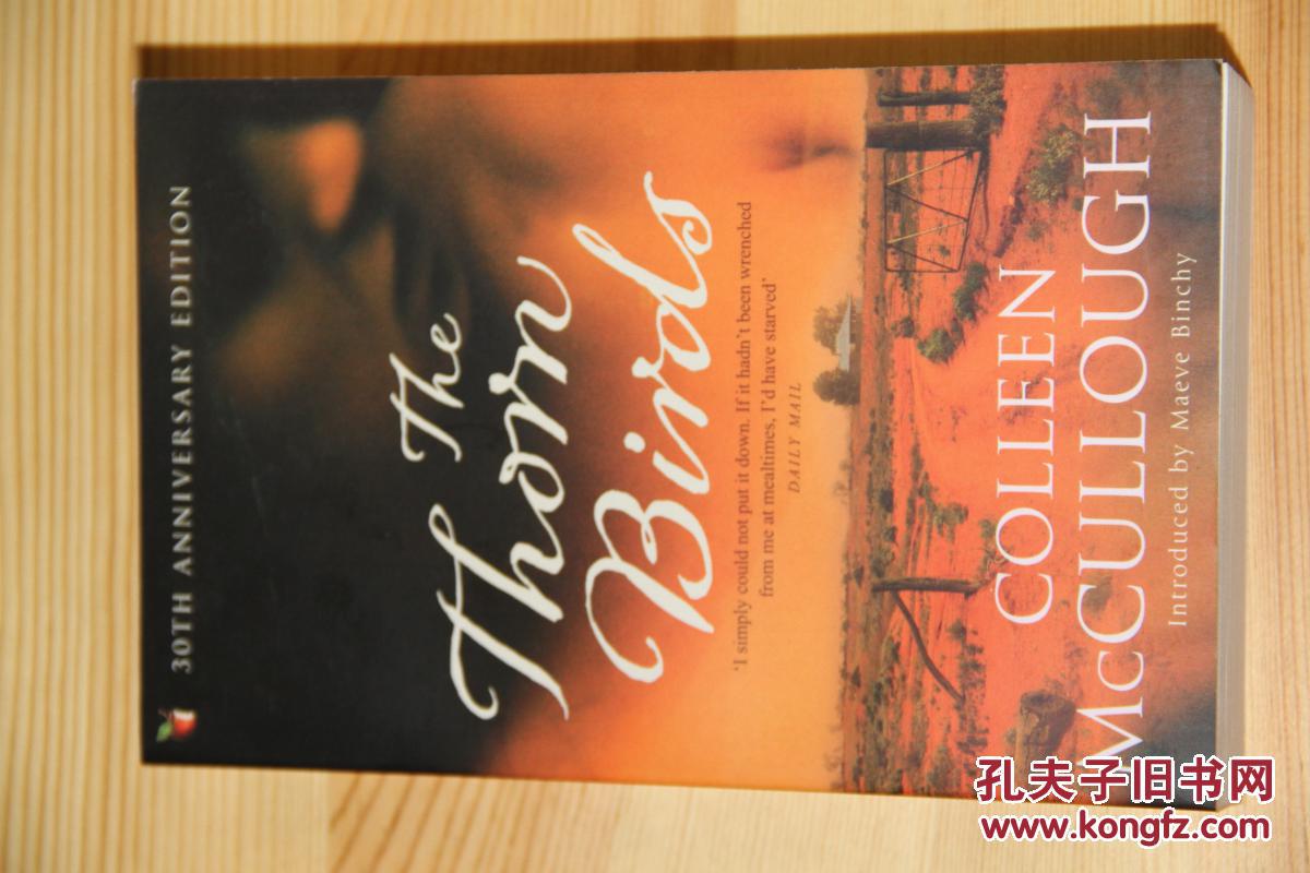 荊棘鳥 / 刺鳥 The Thorn Birds 英文原版 30TH ANNIVERSARY DEITION Colleen McCullough 考琳·麥卡洛