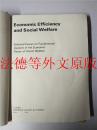 英法德意等外文原版书Economic Efficiency and Social Welfare/E.J.MISHAN/GEORGE ALLEN&UNWIN 1981