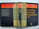 Duden Deutsches Universal Wörterbuch A-Z (杜登通用德语词典)