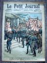 1904年3月6日法国原版老报纸《Le Petit Journal》—慈禧向光绪展示被杀亲俄派的头颅