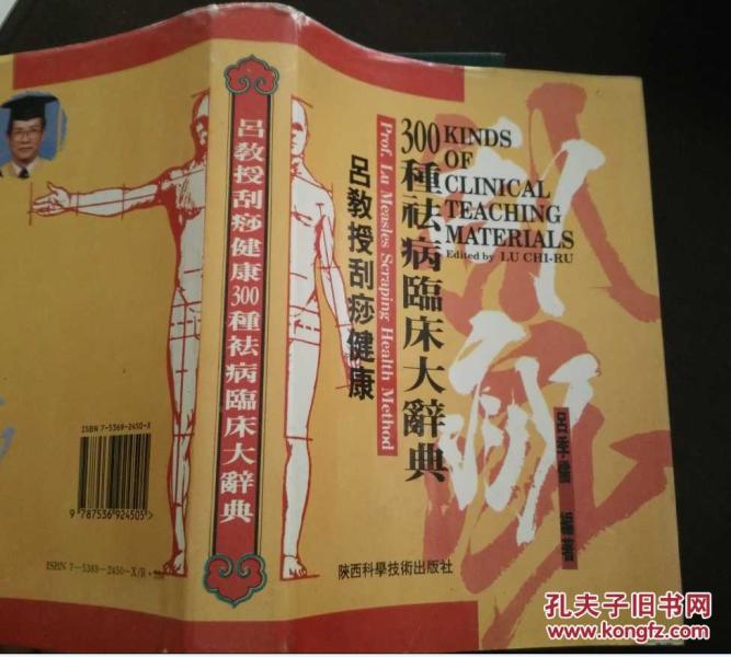 吕教授刮痧疏经健康 300种祛病临床大辞典