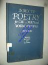 Index to Poetry for Children and Young People: 1976-1981