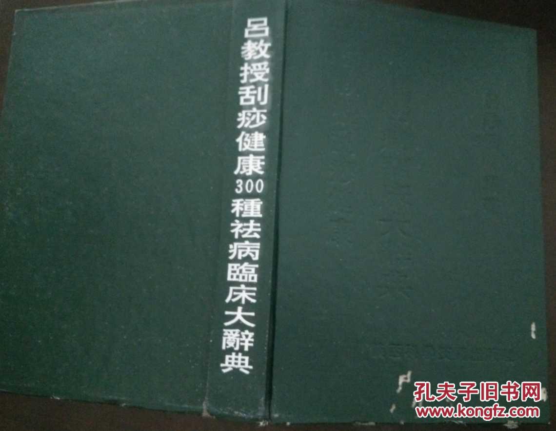 吕教授刮痧疏经健康 300种祛病临床大辞典