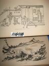 极大罕见 版《中国人民的法律，礼仪和海关史2卷 》100多幅黑白插图版，1878年出版。