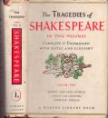 现代文学丛书《莎士比亚悲剧选》第二卷 精装英著 The Tragedies of Shakespeare 收集莎士比亚《哈姆雷特》《奥塞罗》《李尔王》等著名悲剧 品相完好 后附词汇 便于阅读