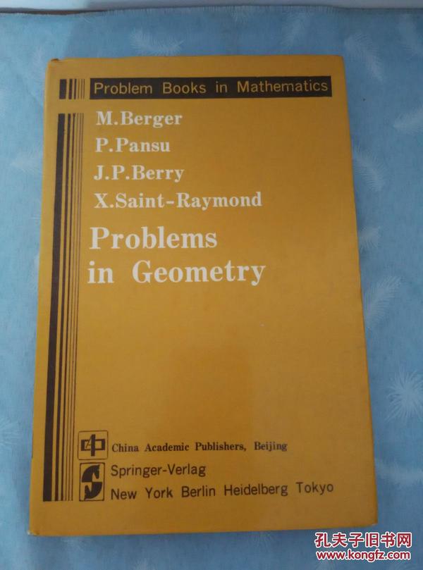 Problems in Geometry (Problem Books in Mathematics)  几何问题（数学问题书）