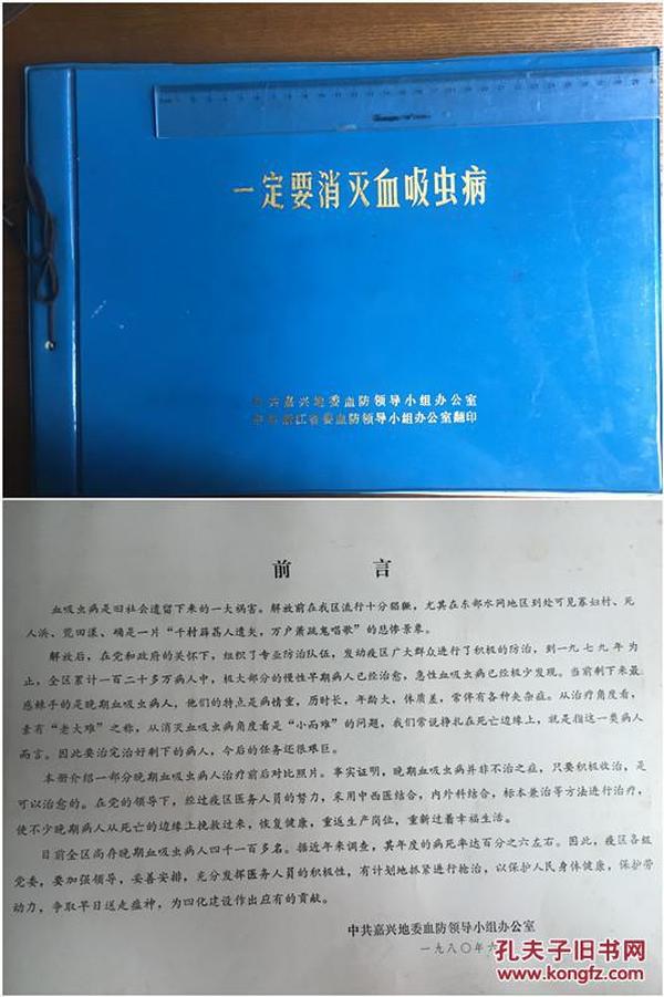 借问瘟君欲何往，纸船明烛照天烧——大型相册消灭血吸虫病画册34张