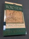 Word Stems: A Dictionary【英文】