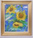 当代-油画名家刘勐-出版作品《向日葵》赠画册