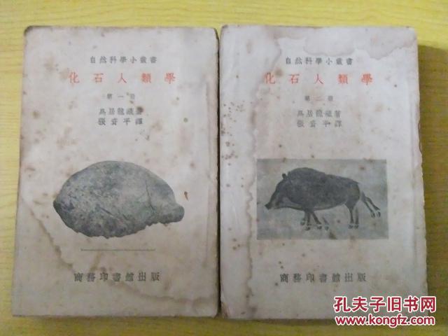 化石人數(shù)學（第一二冊）自然科學小叢書
