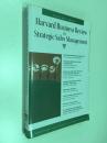 Harvard Bussiness Review on STRATEGIC SALES MANAGEMENT【英文原版】